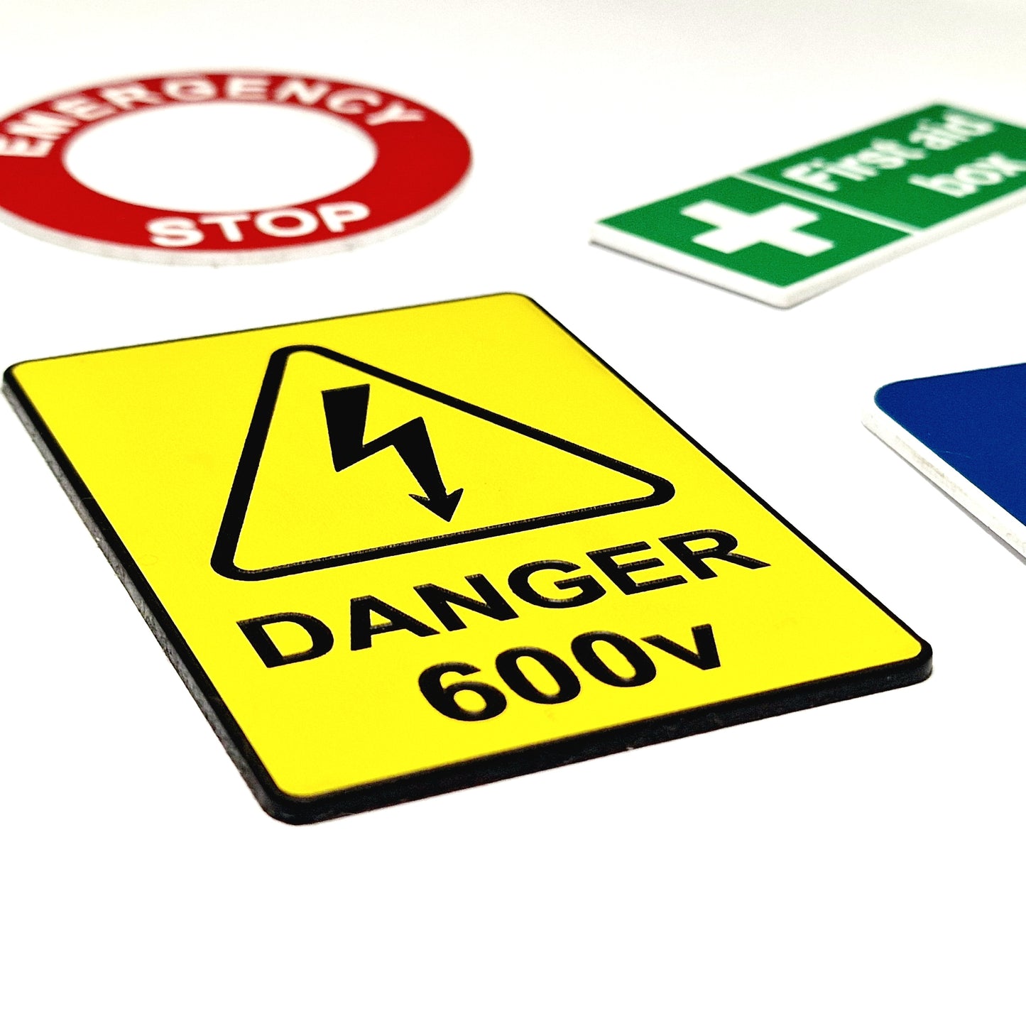 Rectangle Engraved Plastic Labels