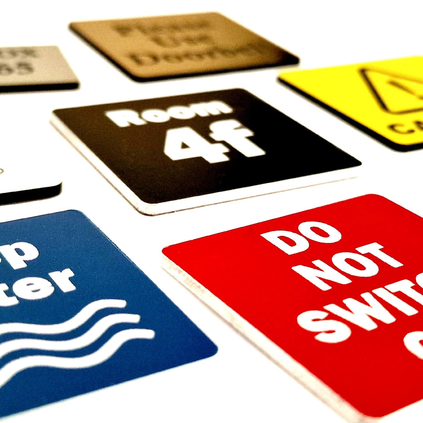 Rectangle Engraved Plastic Labels
