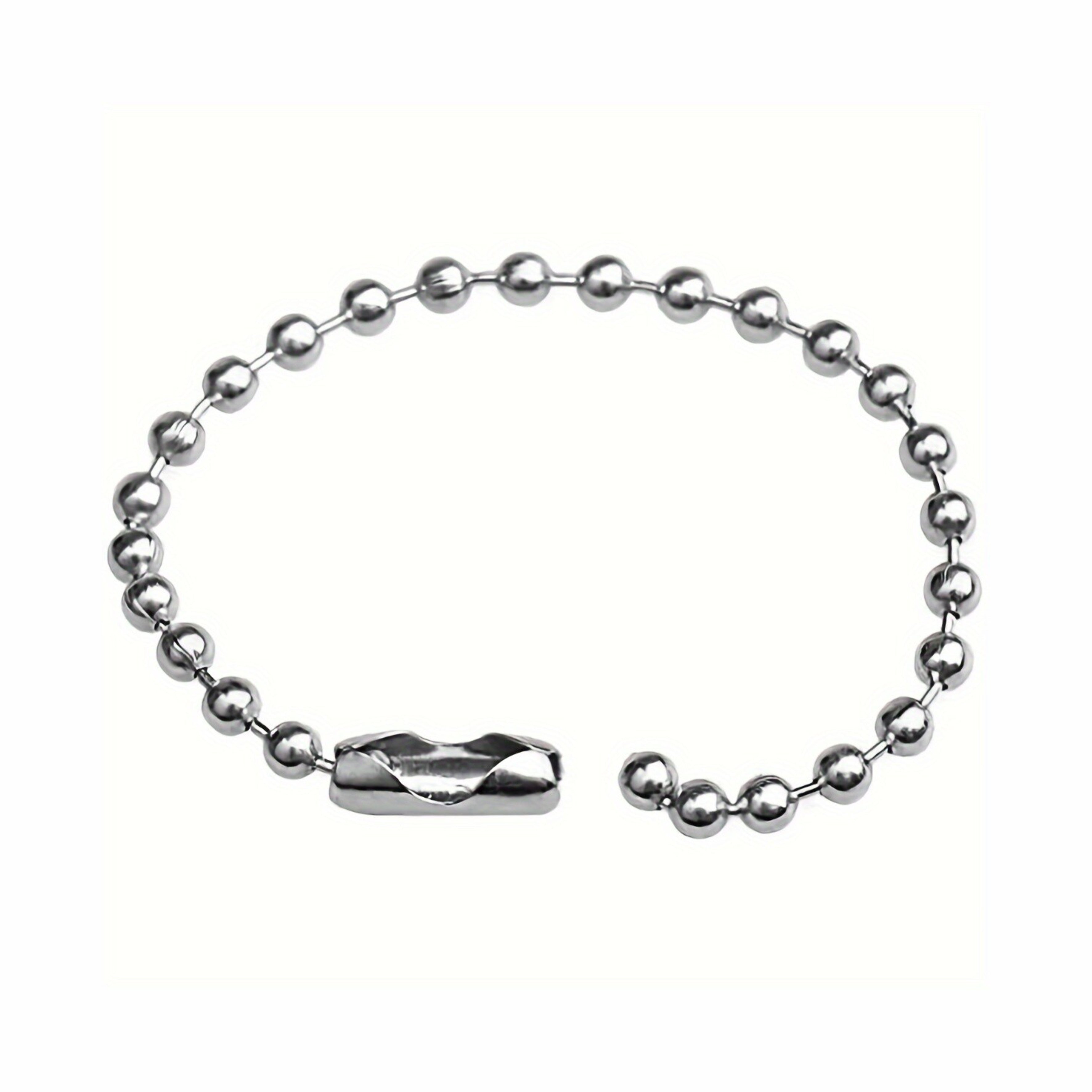 Pre-Cut Ball Chain (100mm) w/attached connectors – Label Room