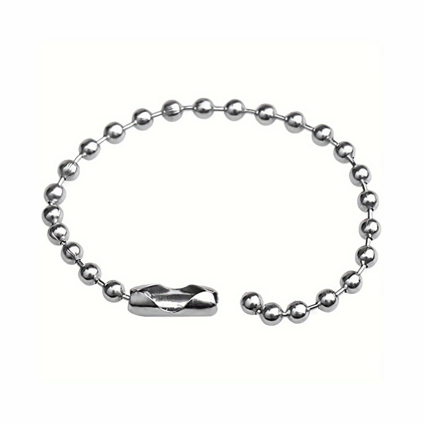 Pre-Cut Ball Chain (100mm) w/attached connectors