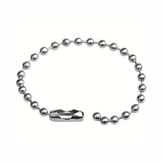 Pre-Cut Ball Chain (100mm) w/attached connectors
