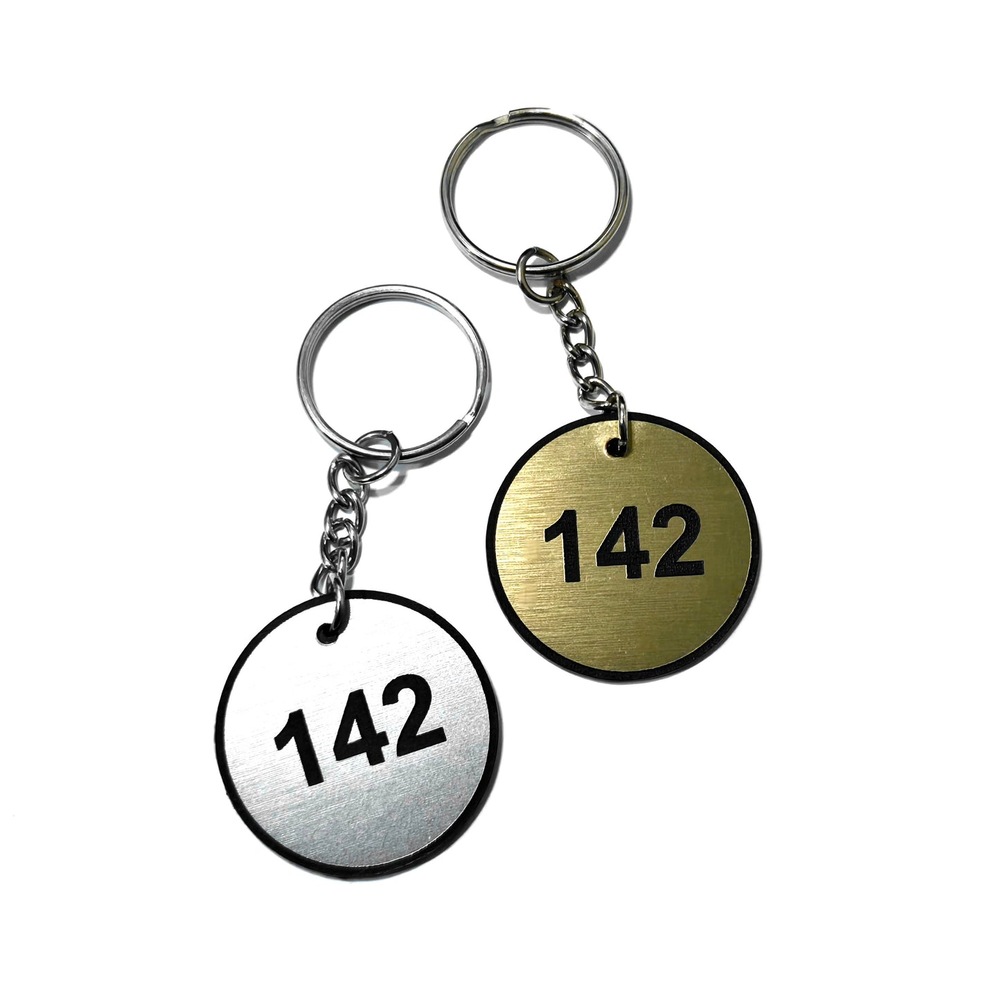 Metal Effect Prefixed Numbered Valve & Pipe Tag Packs