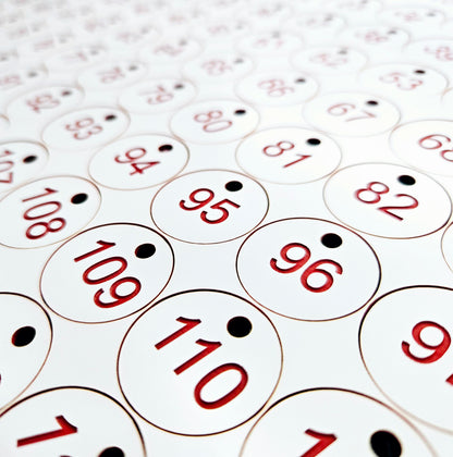 Numbered Valve & Pipe Tag Packs